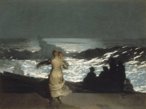 Art for A Summer Night by Winslow Homer