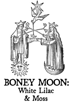 white lilac and moss